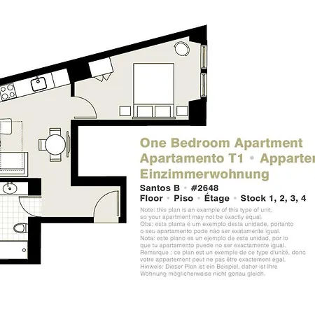 Serviced - Santos Apartment *