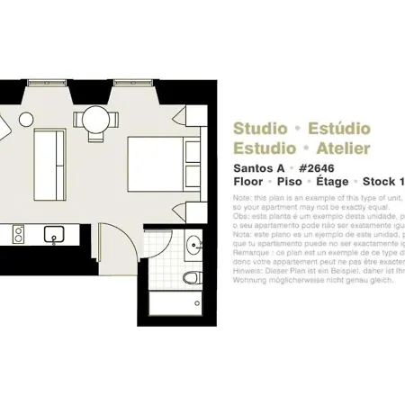 Serviced - Santos Apartamento *