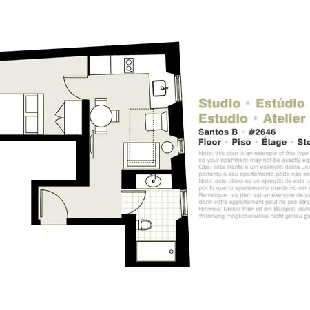 Apartment Serviced - Santos *