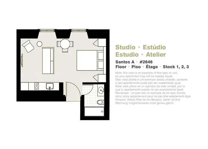 Serviced - Santos Appartement *