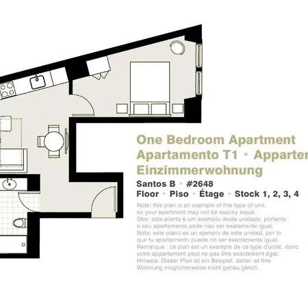 Apartman Serviced - Santos Lisboa